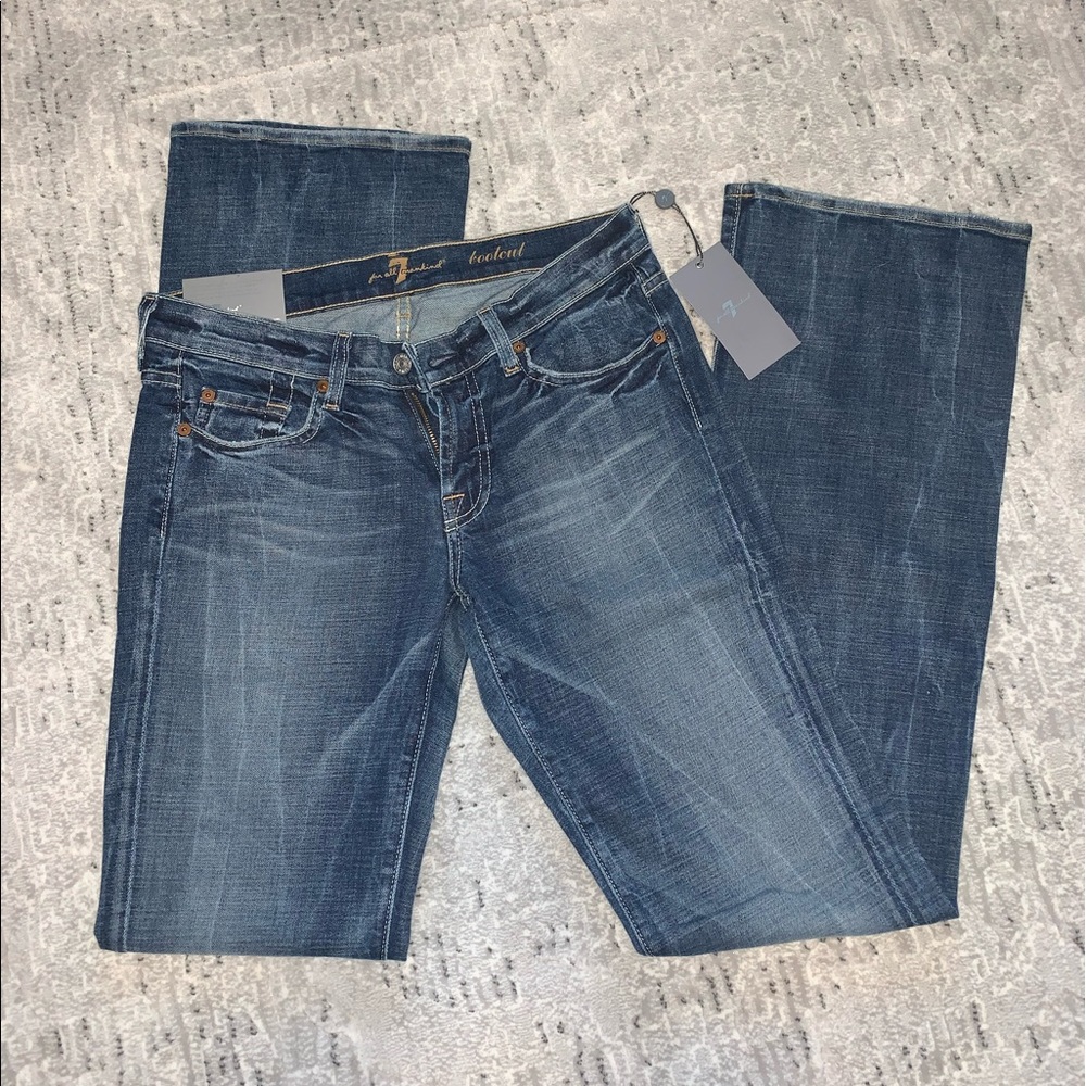 NWT** 7 for All Mankind Jeans Sz 28 (US Sz 8)